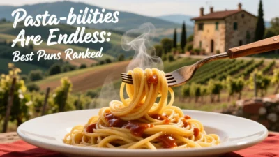 320 Pasta-bilities Are Endless: Best Puns Ranked For 2026