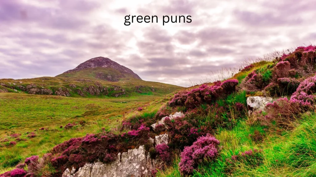 green puns