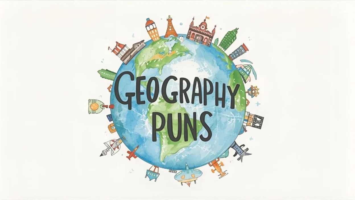 geography puns