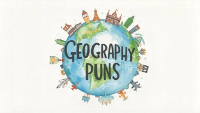 geography puns