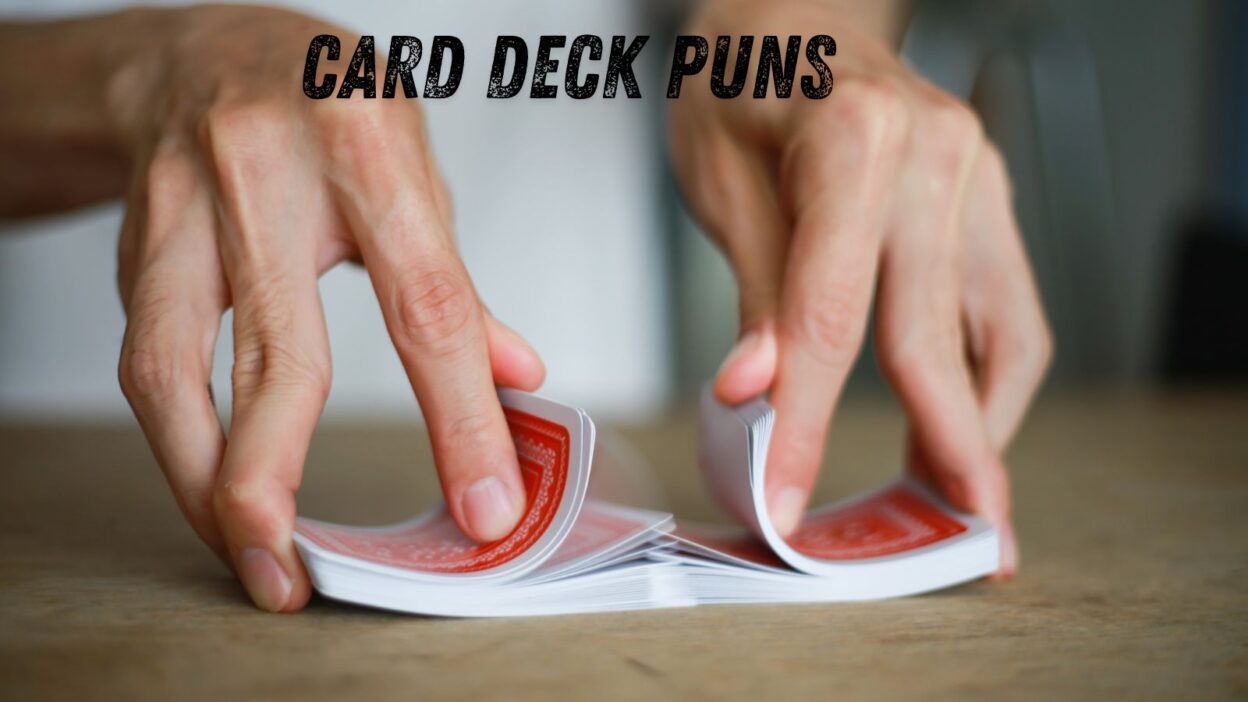 card deck puns