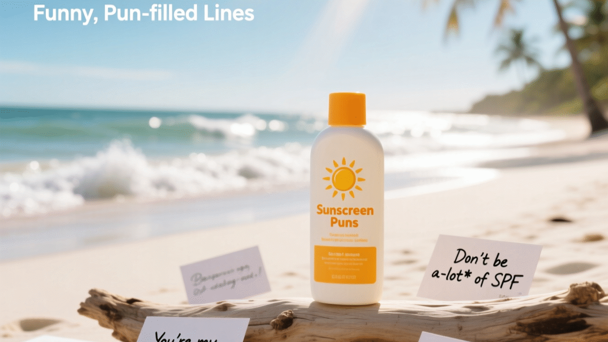 🌞 Sunscreen Puns