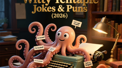 350 Witty Tentacle Jokes & Puns