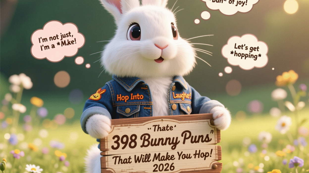 398 Bunny Puns