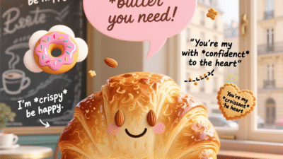 Croissant puns and jokes