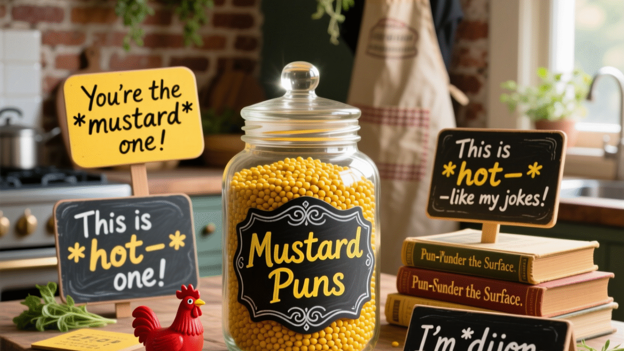 Mustard puns and jokes