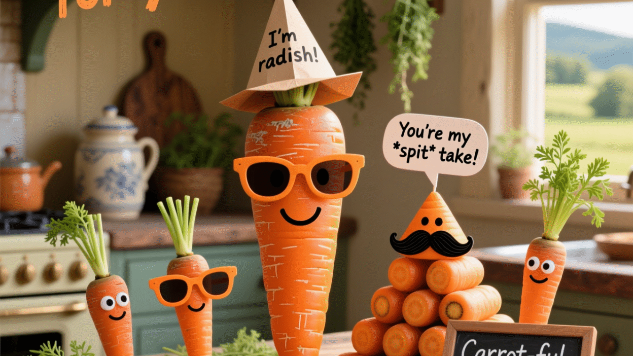 Carrot puns and jokes