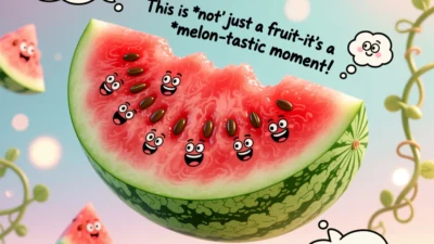 Melon puns and jokes