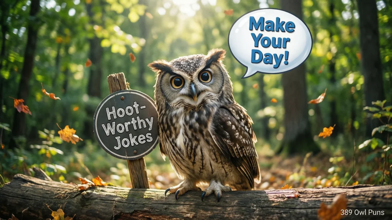 389 Owl Puns 🦉Hoot-Worthy Jokes Make Your Day (2026)
