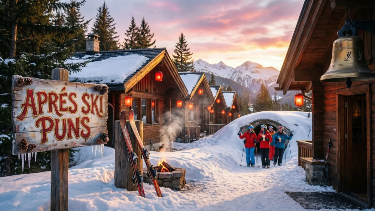 470 Best Après-Ski Puns and Captions for Winter Trips (2026)