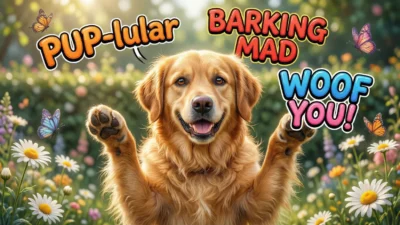 430+🐶Dog Puns and Jokes : Pawsitively Hilarious Laughs for Dog Lovers (2026)