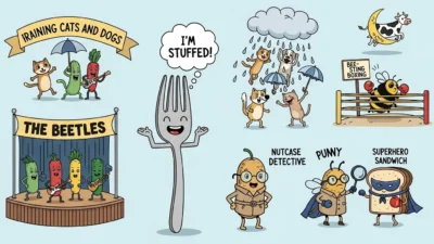 Cartoon Puns and Jokes