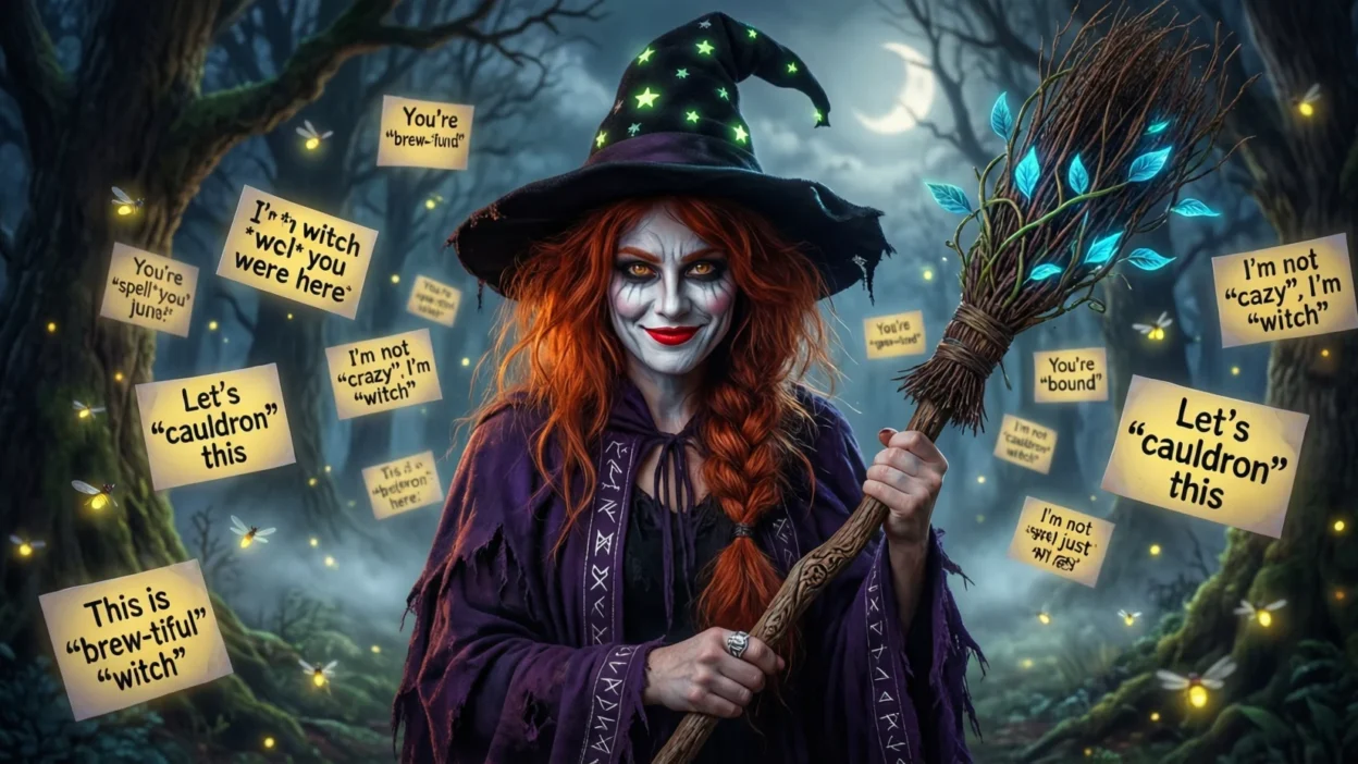 Halloween/Witch puns