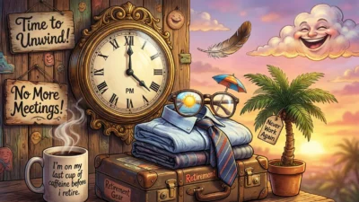 retirement puns and jokes