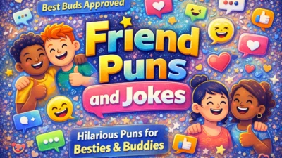 Friend puns and jokes