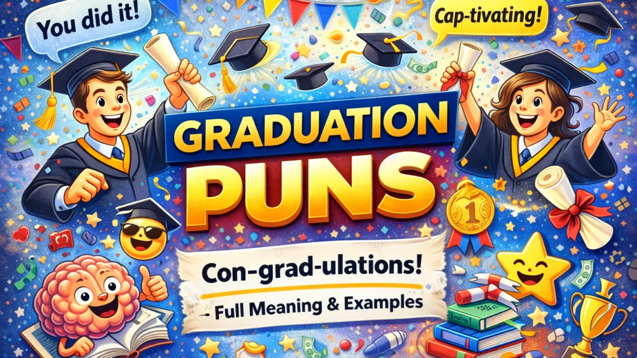 Graduation puns