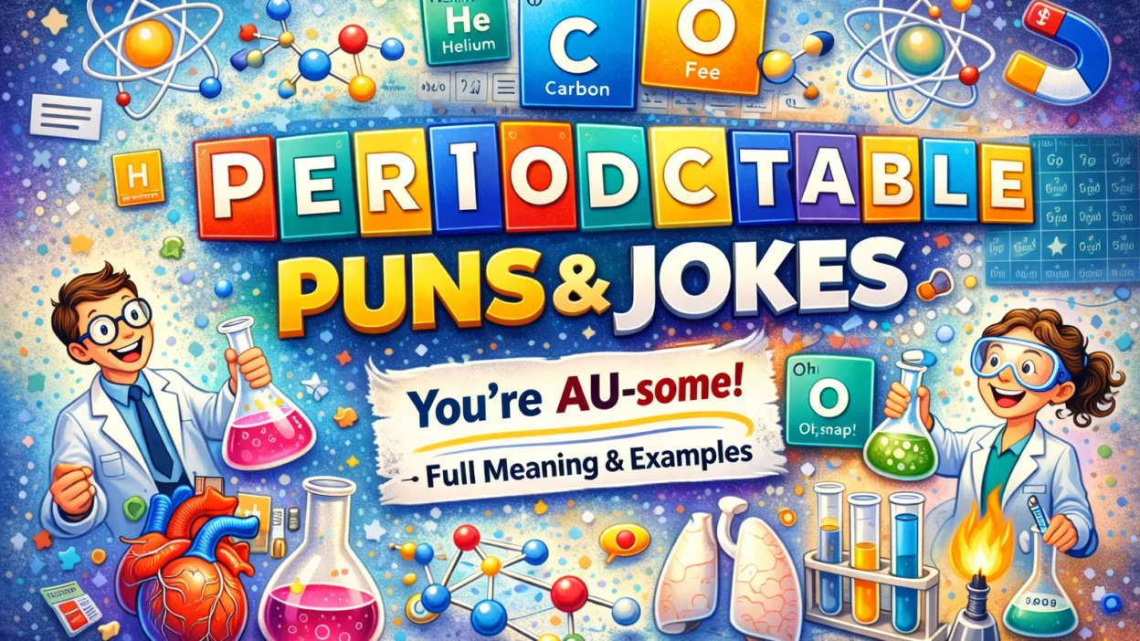 Periodic Table puns and jokes