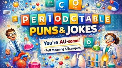 Periodic Table puns and jokes