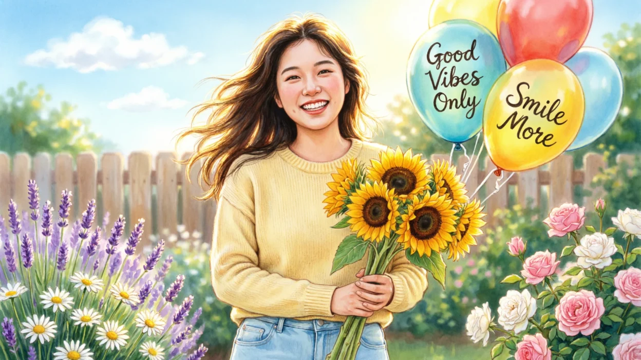 Positive puns and jokes