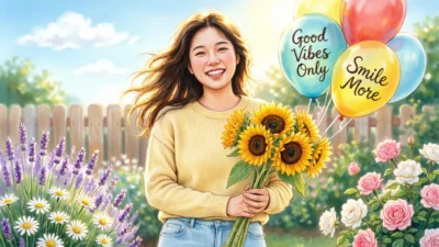 Positive puns and jokes