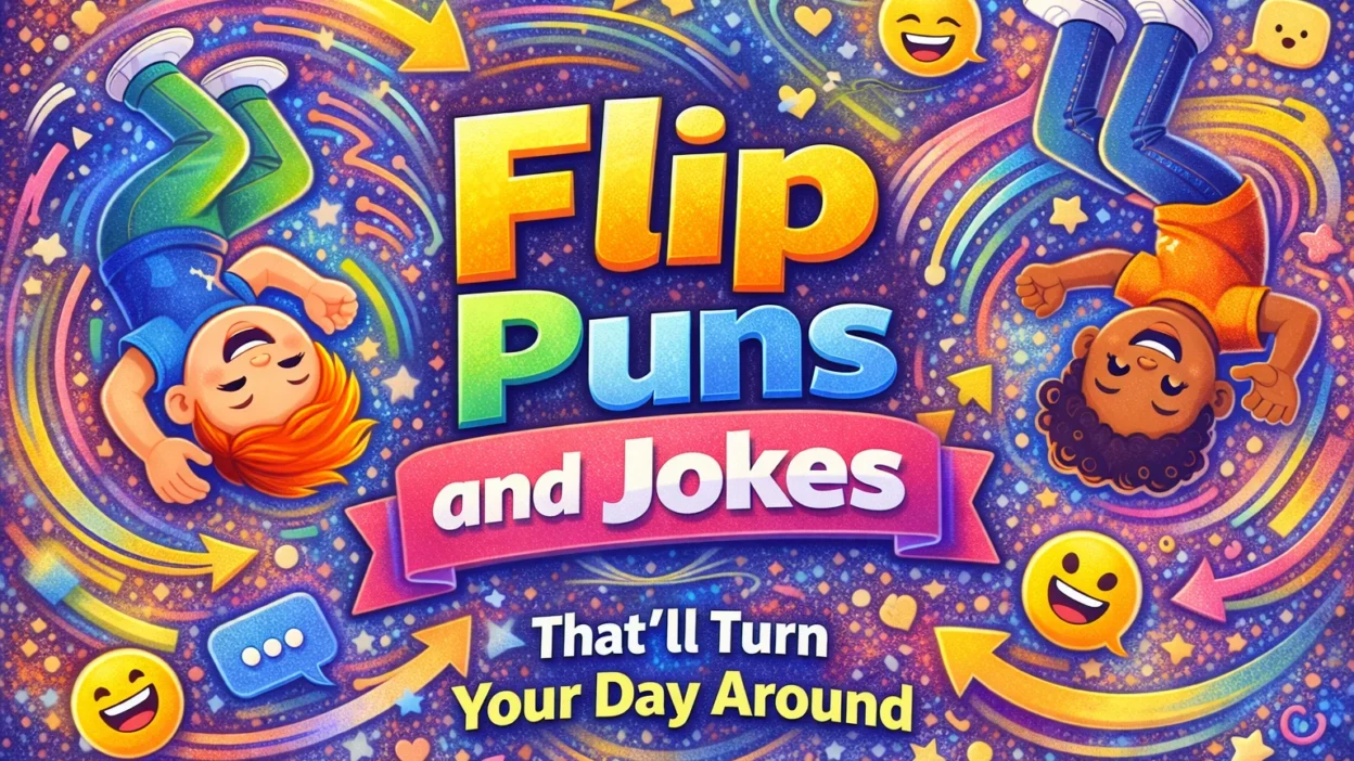 Flip puns and jokes