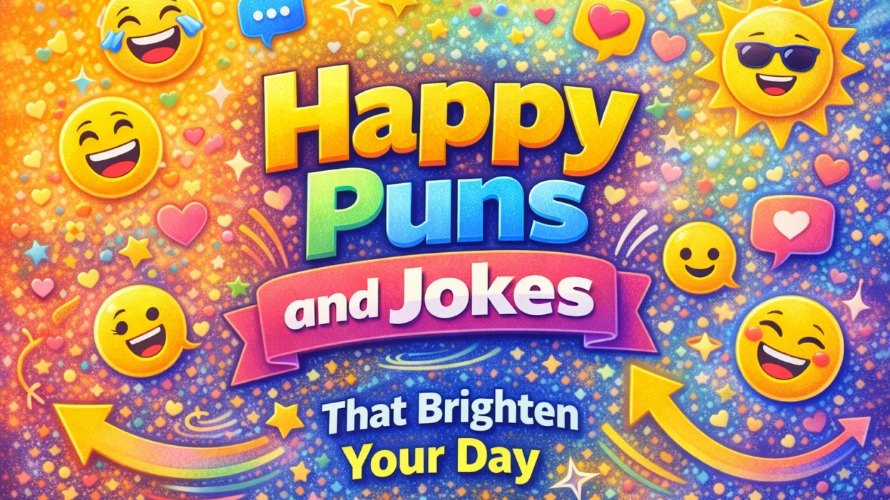 Happy puns and jokes