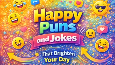 Happy puns and jokes